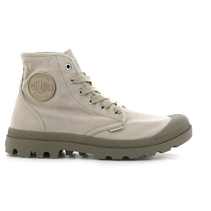 Palladium Pampa Hi Laarzen Heren Lichtgrijs | NL 94TFBME